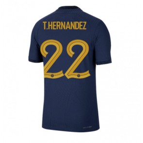 Lacne Muži Futbalové dres Francúzsko Theo Hernandez #22 MS 2022 Krátky Rukáv - Domáci